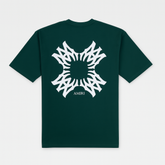 A.M.I.R.I PREMIUM DOWN SHOULDER  T-SHIRT (GREEN)